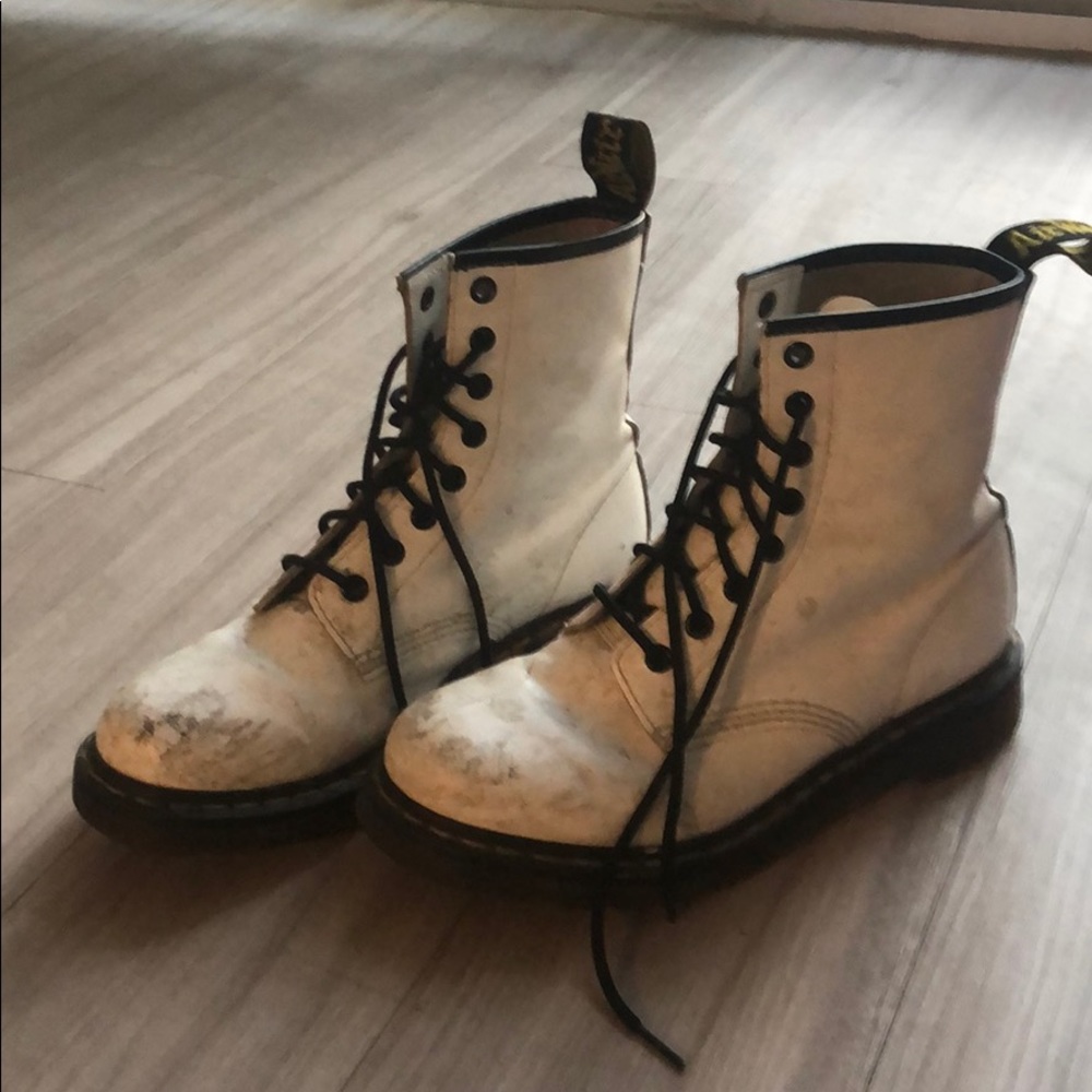 White Doc Martens